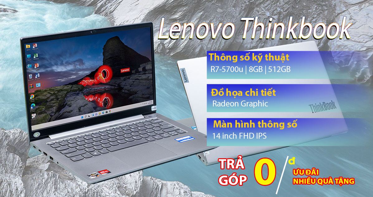 Lenovo ThinkBook 14 G3 AC R7-5700u 8GB 512GB 14 FHD IPS